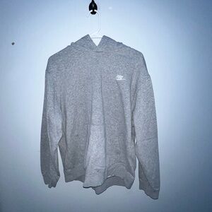 Grey Nike Sportswear Club Fleece hoodie